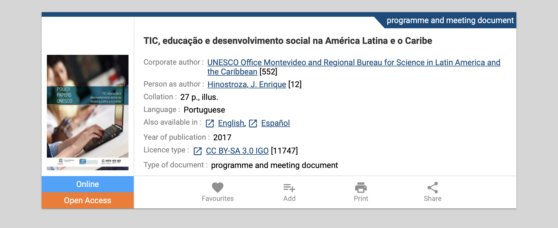 Educação e desenvolvimento social