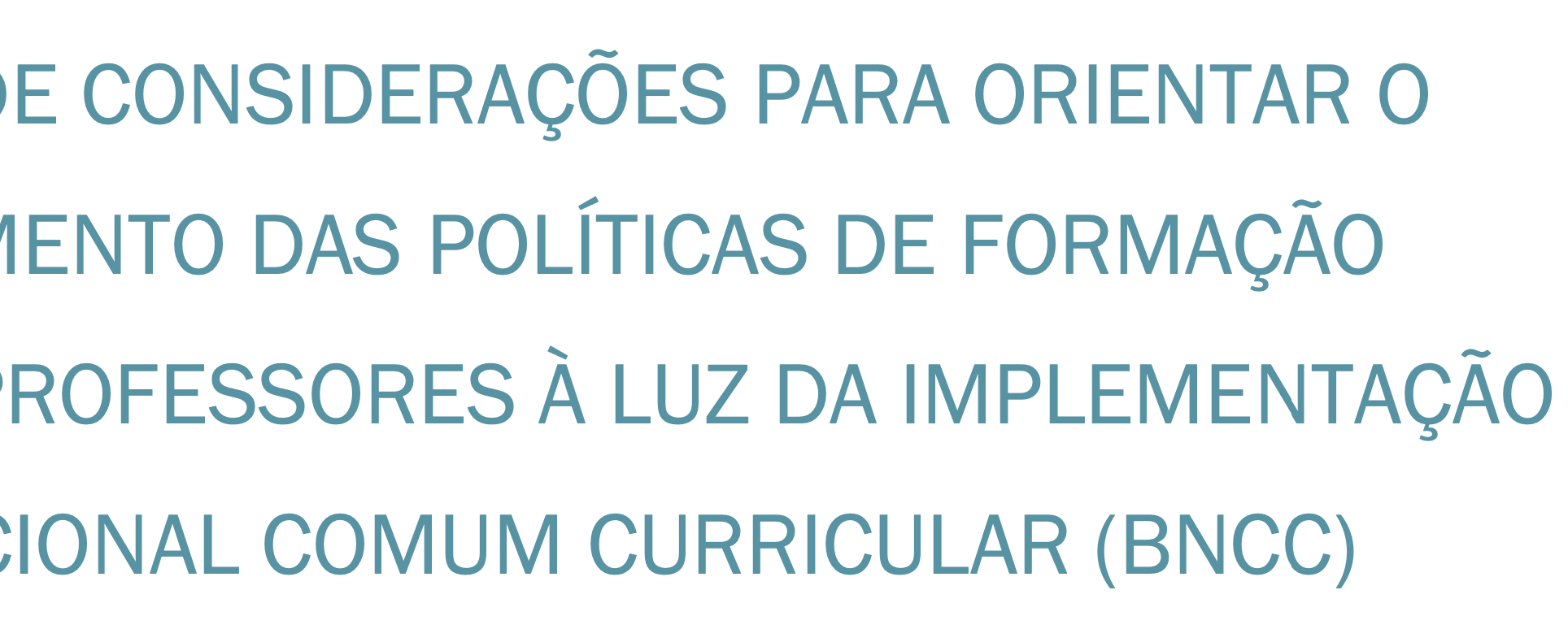 BNCC, Formação continuadas